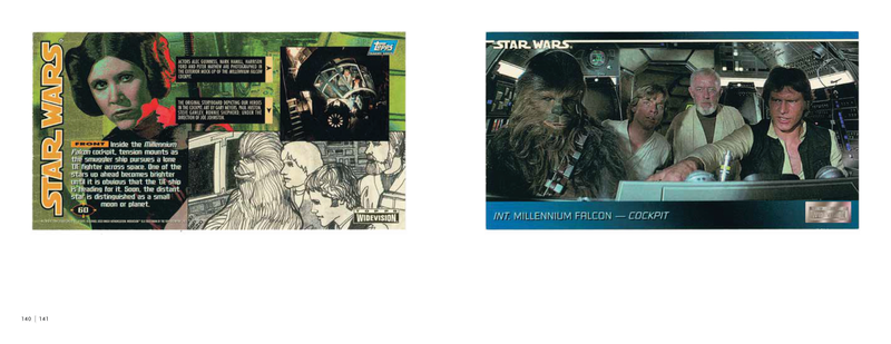 Illustration for article titled Bask in the Nostalgia of These Classic 'Widevision' Star Wars Trading Cards